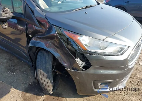 2019 Ford Transit Connect Xlt z USA, uszkodzony, nr VIN NM0GS9F25K1401561